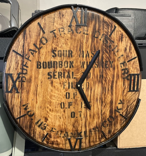 Buffalo Trace Clock